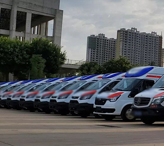 苍溪县服务车队展示